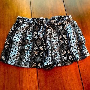 Boho summer shorts from Rue 21
